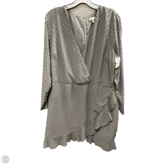 Dress Casual Midi By Missguided In Black, Size: 18