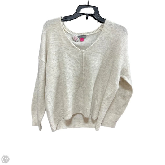 Sweater By Vince Camuto In Beige, Size: S
