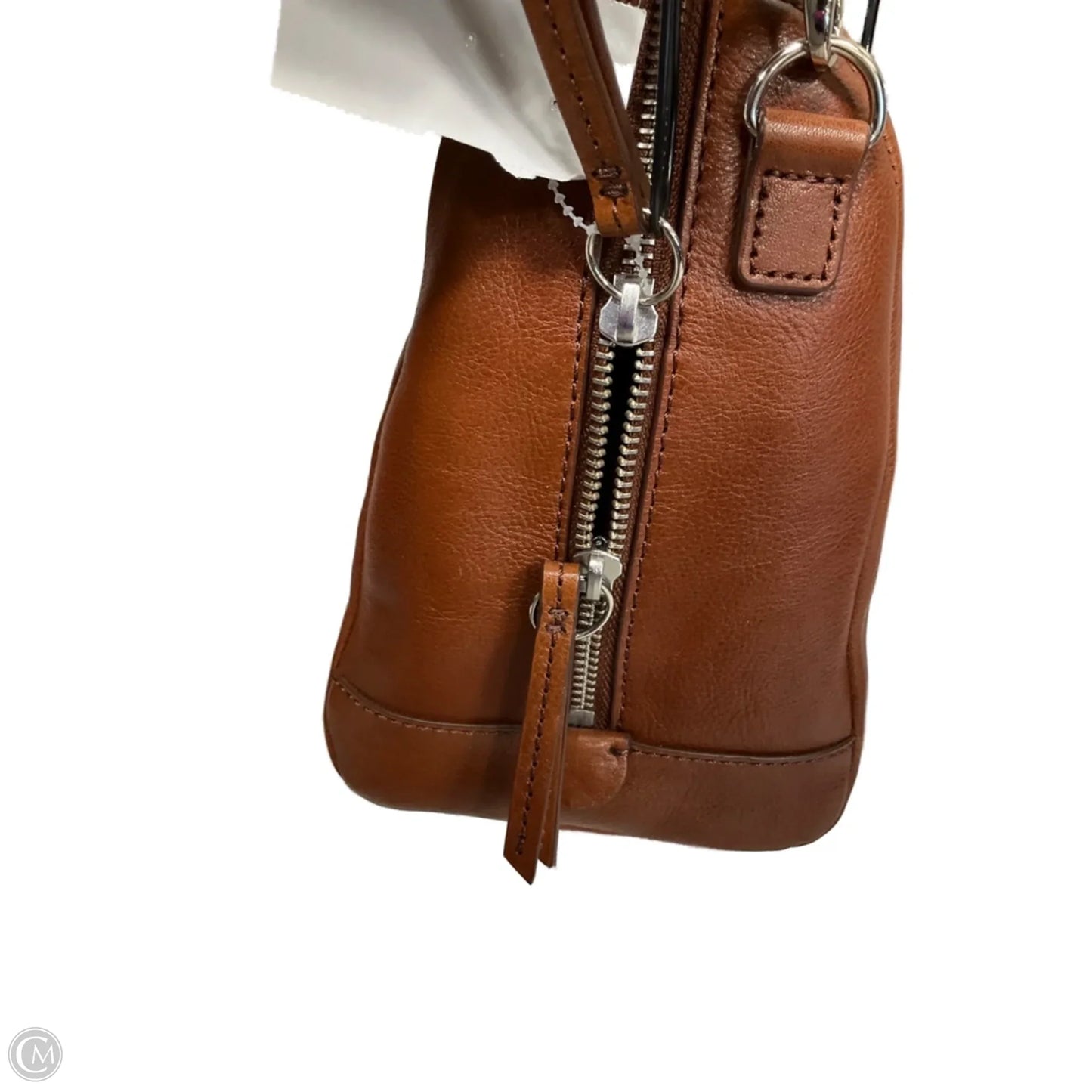 Crossbody Leather By Fossil, Size: Large