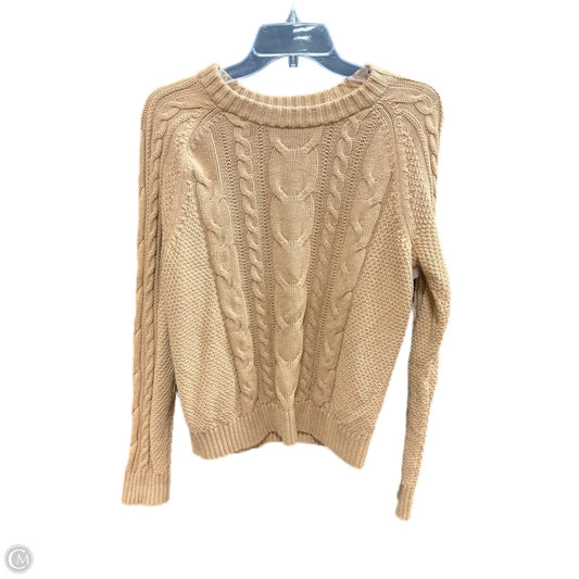 Sweater By Gap In Tan, Size: S