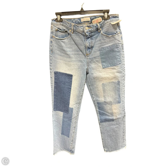 Jeans Straight By Loft In Blue Denim, Size: 6