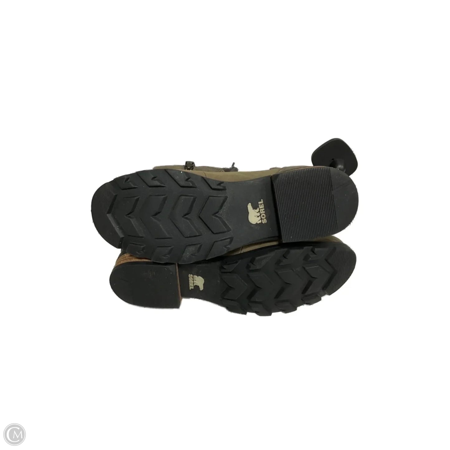 Boots Ankle Flats By Sorel In Green, Size: 7