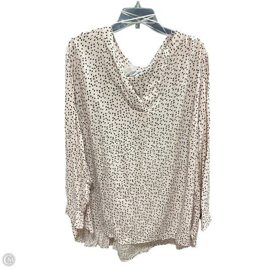 Top Long Sleeve By Carolina Belle In Pink, Size: 3x