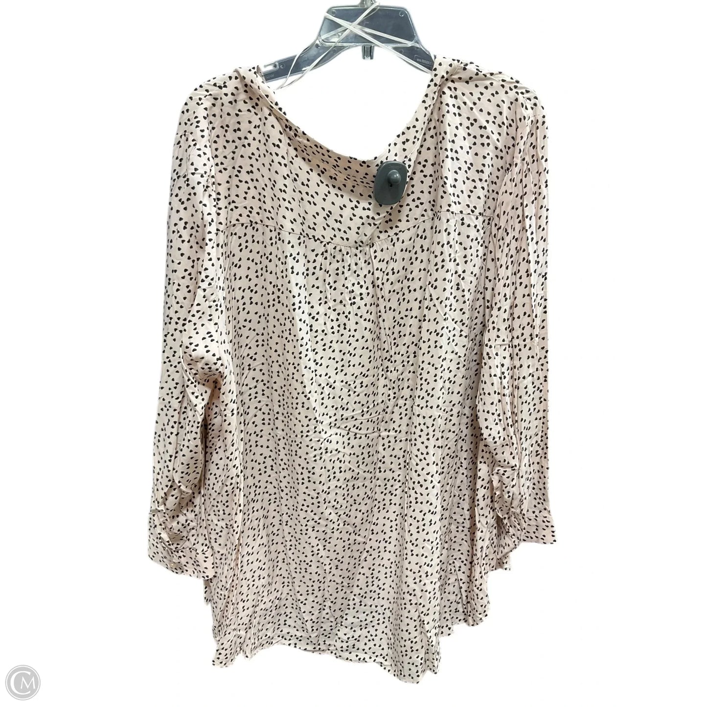 Top Long Sleeve By Carolina Belle In Pink, Size: 3x