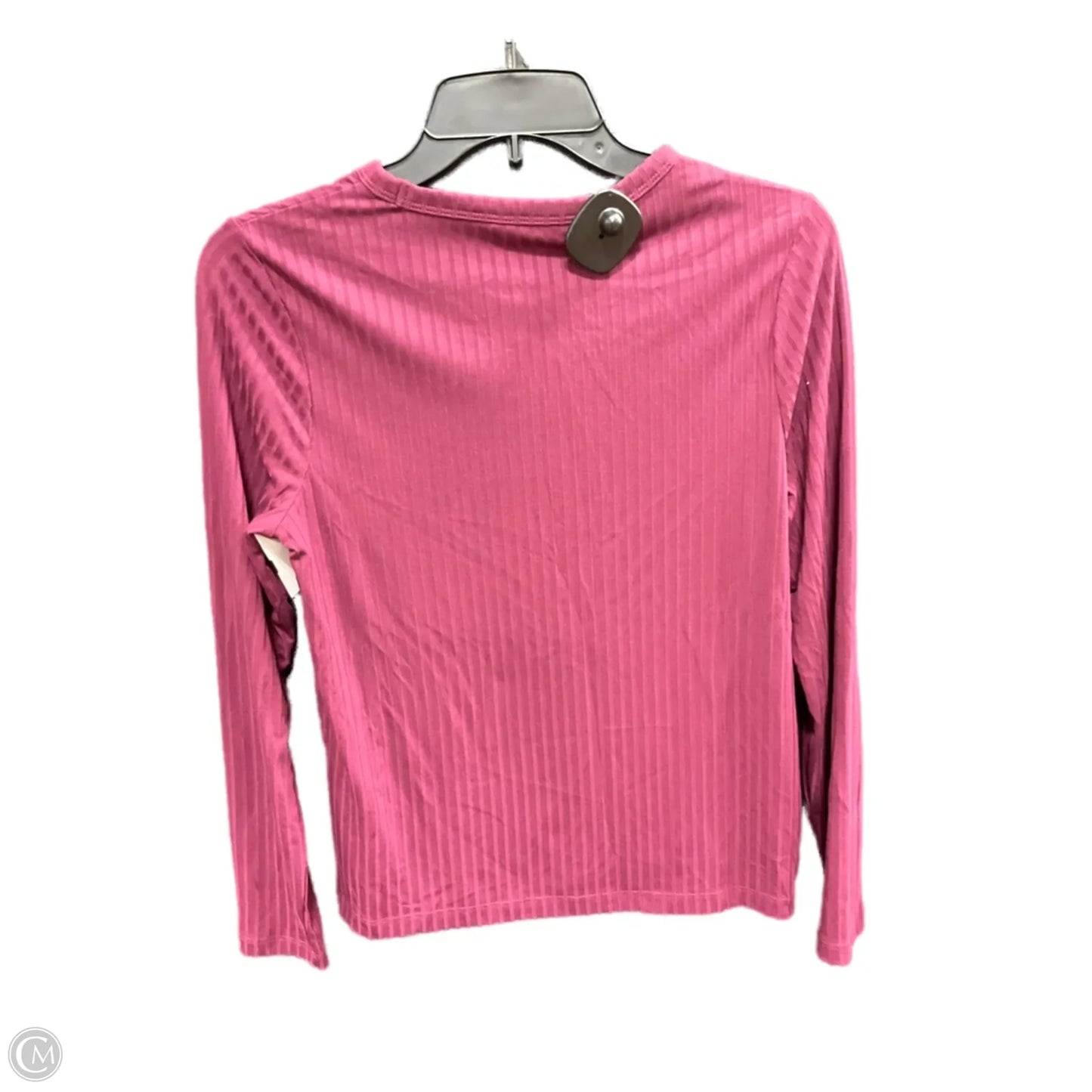 Top Long Sleeve By Banana Republic In Purple, Size: M