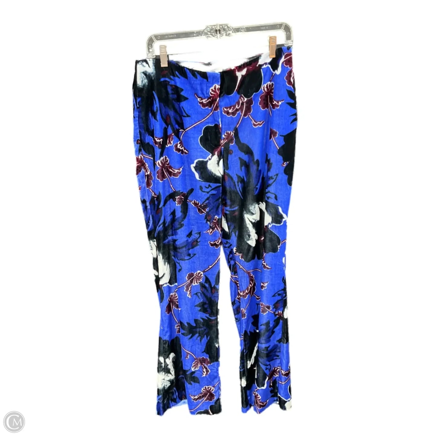 Pants Designer By Diane Von Furstenberg In Blue & Purple, Size: 8
