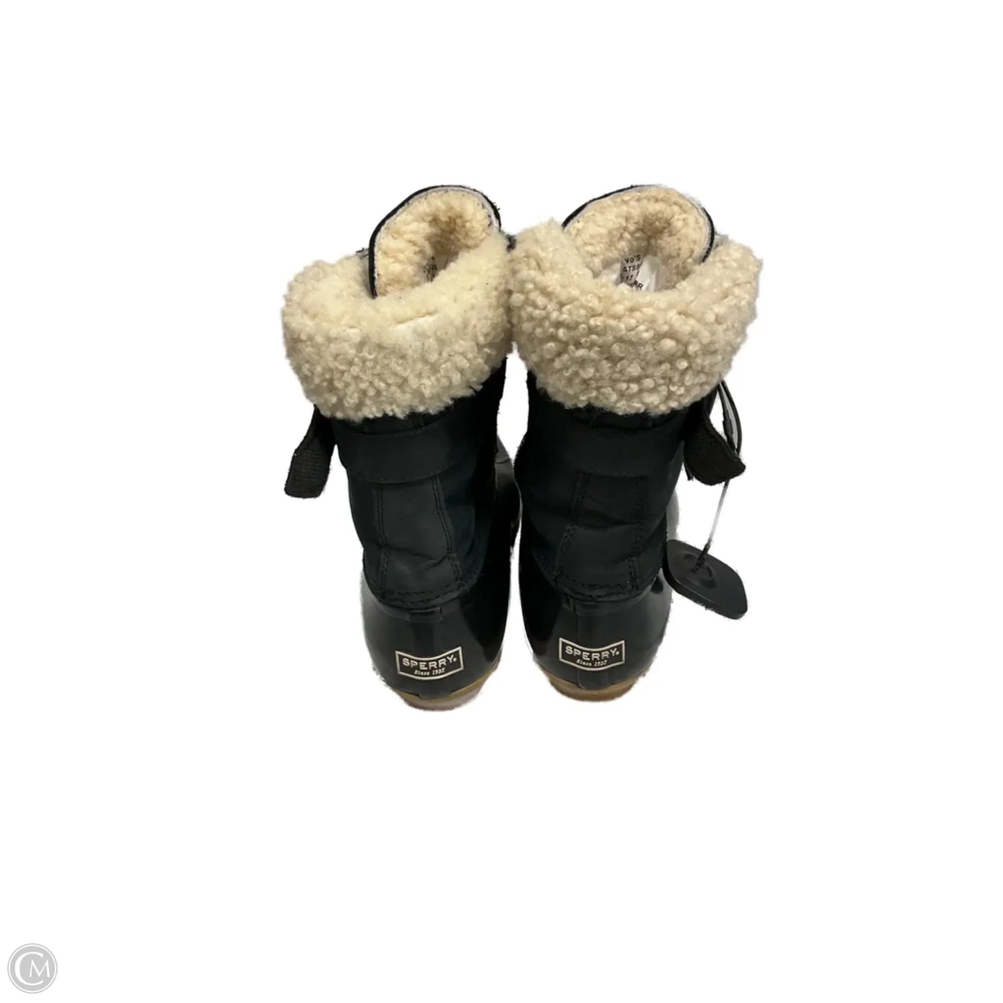 Boots Ankle Flats By Sperry In Black, Size: 9