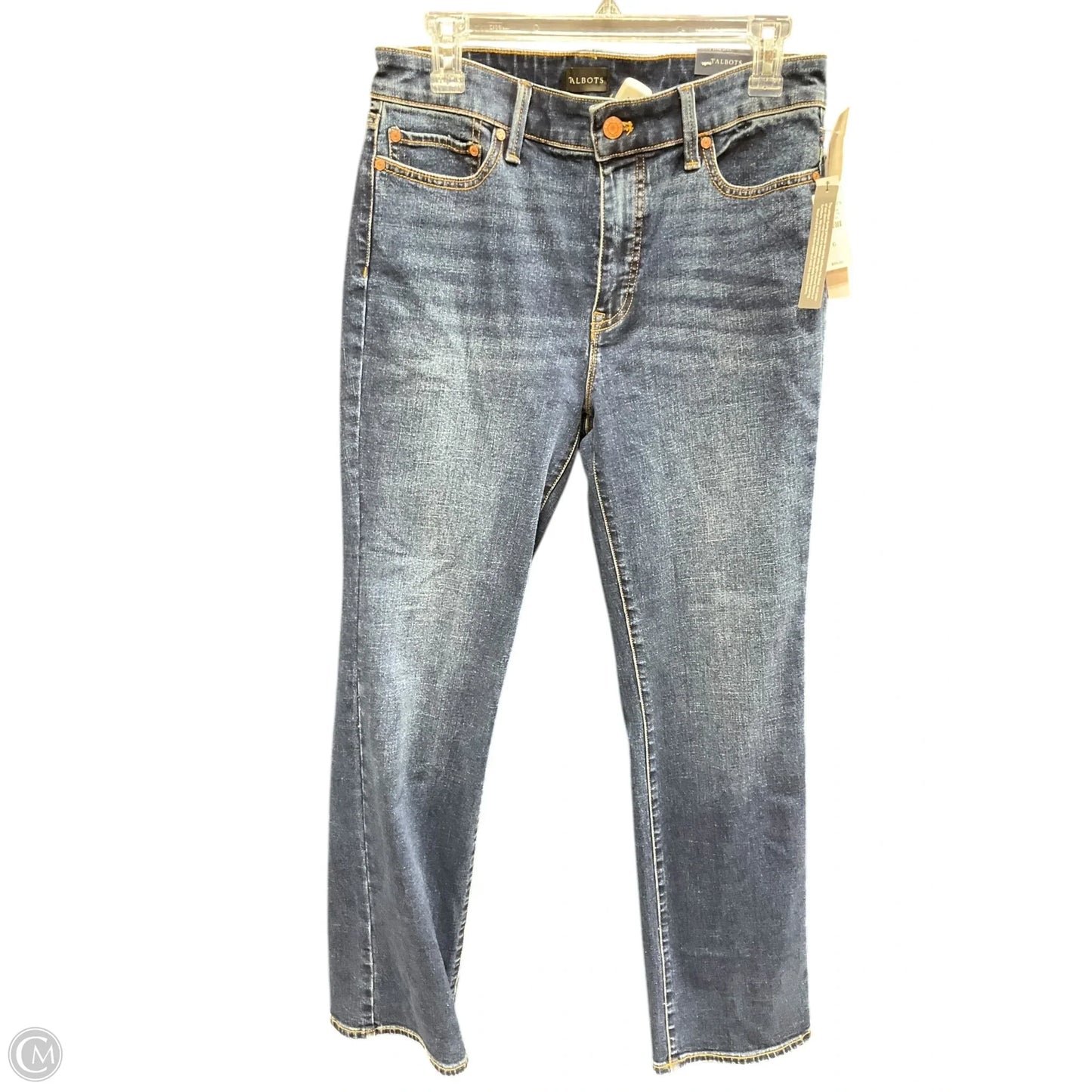 Jeans Boot Cut By Talbots In Blue Denim, Size: 6