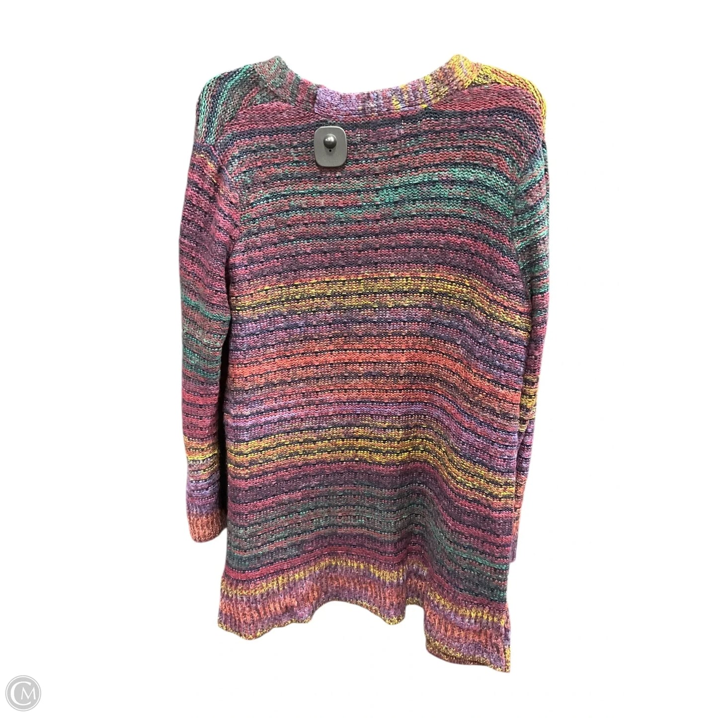 Cardigan By Clothes Mentor In Multi-colored, Size: L