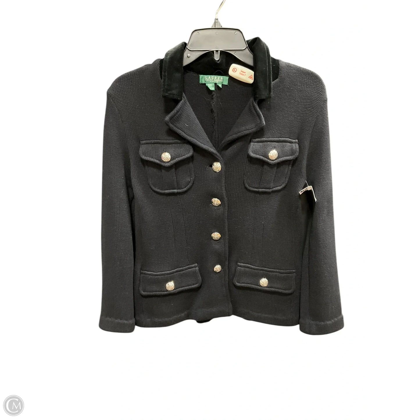 Jacket Other By Lauren By Ralph Lauren In Black, Size: Mp