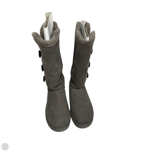 Boots Designer By Ugg In Grey, Size: 10