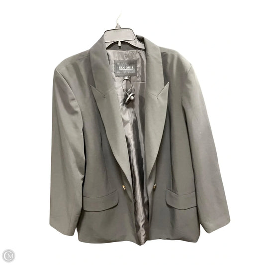 Blazer By Eloquii In Black, Size: 22