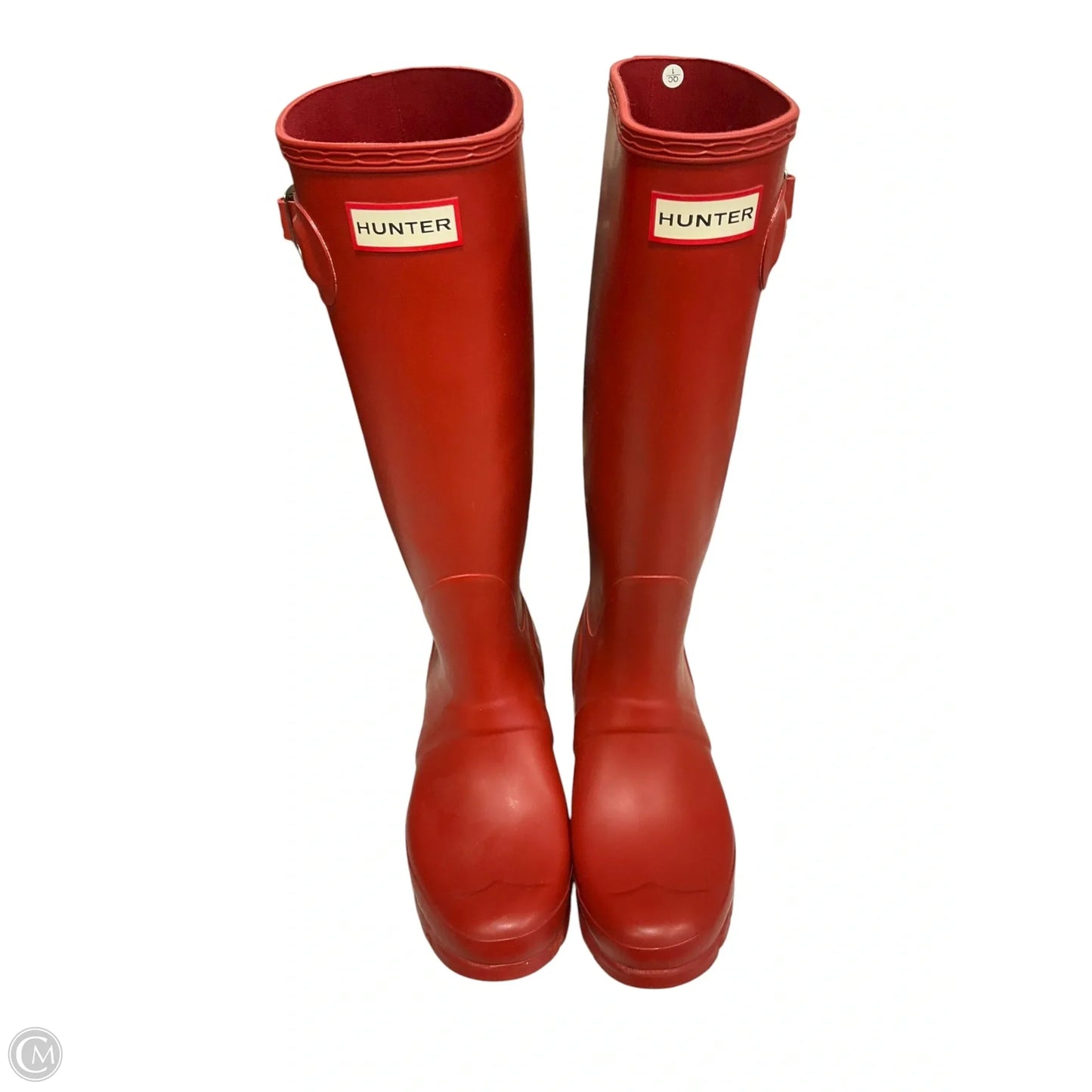 Boots Rain By Hunter In Red, Size: 7