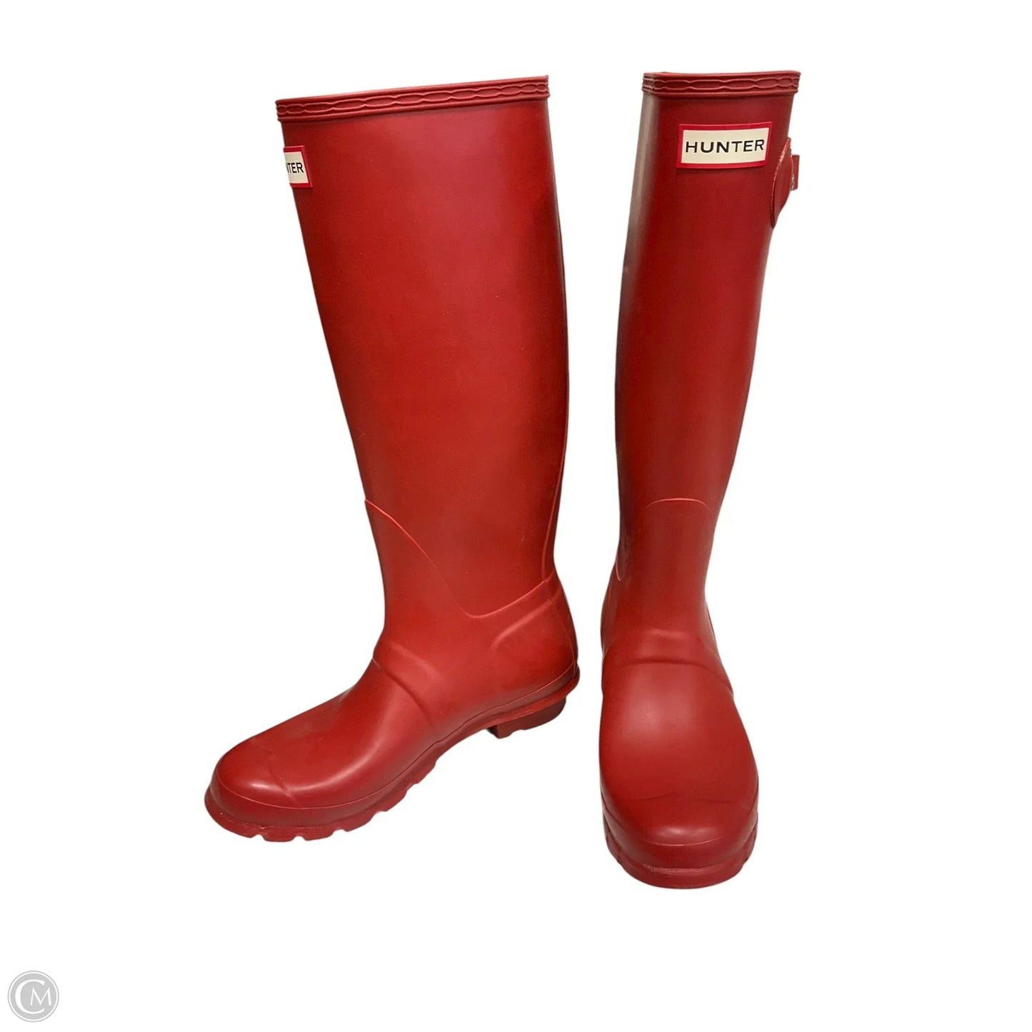Boots Rain By Hunter In Red, Size: 7