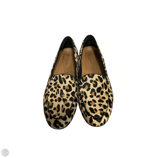 Shoes Flats By Clarks In Animal Print, Size: 8