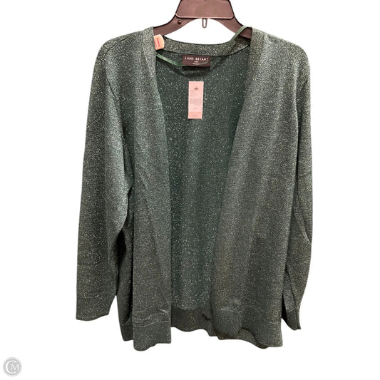 Cardigan By Lane Bryant In Green, Size: 2x