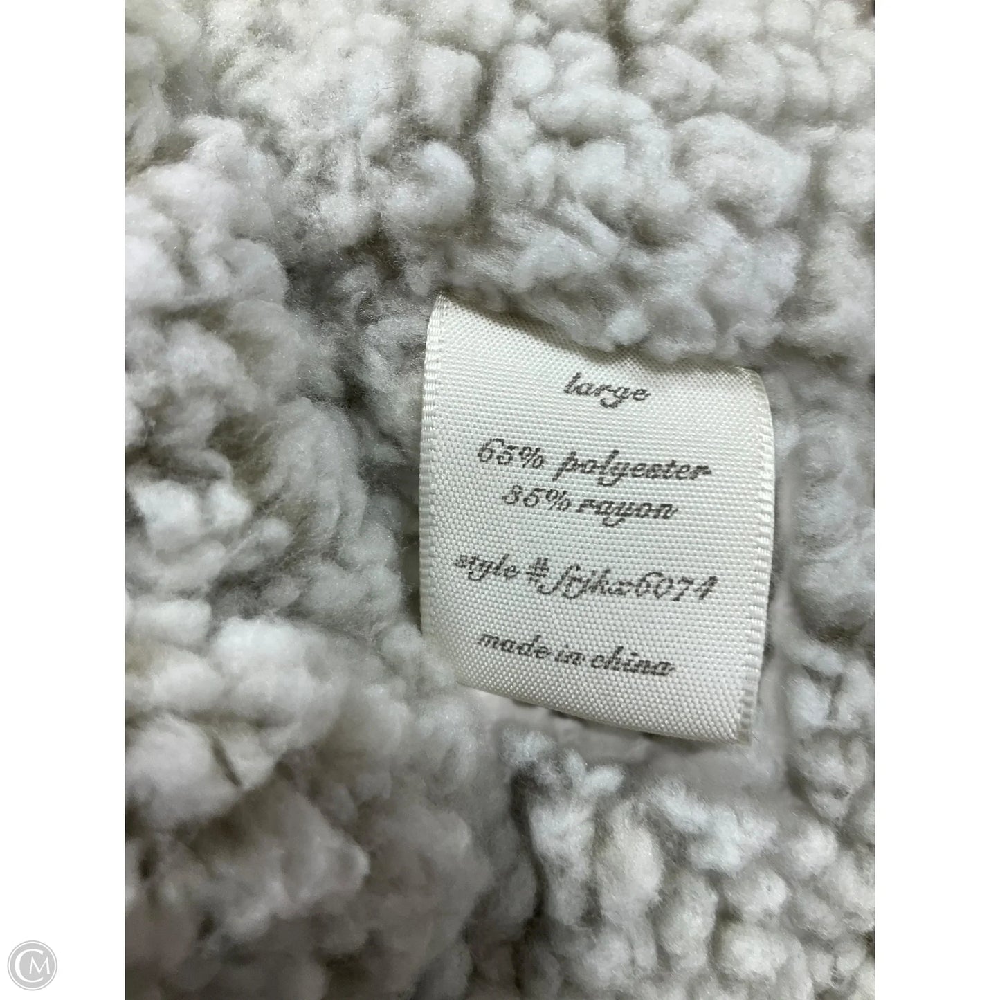 Cardigan By Harper In Grey & White, Size: L