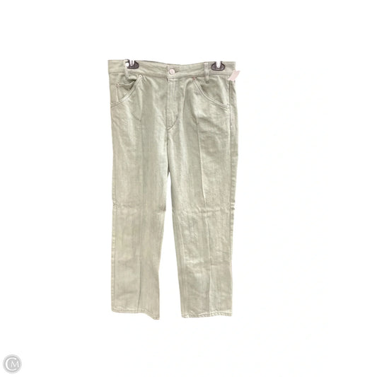 Jeans Designer By Isabel Marant In Green Denim, Size: 8