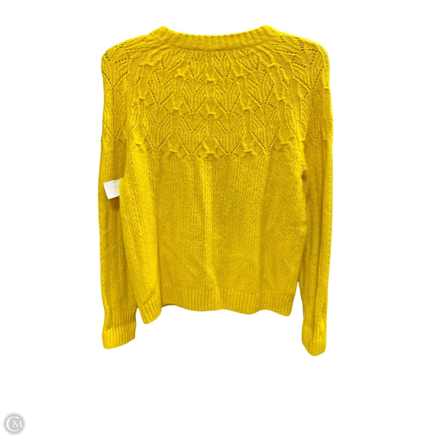 Sweater By Talbots In Yellow, Size: S