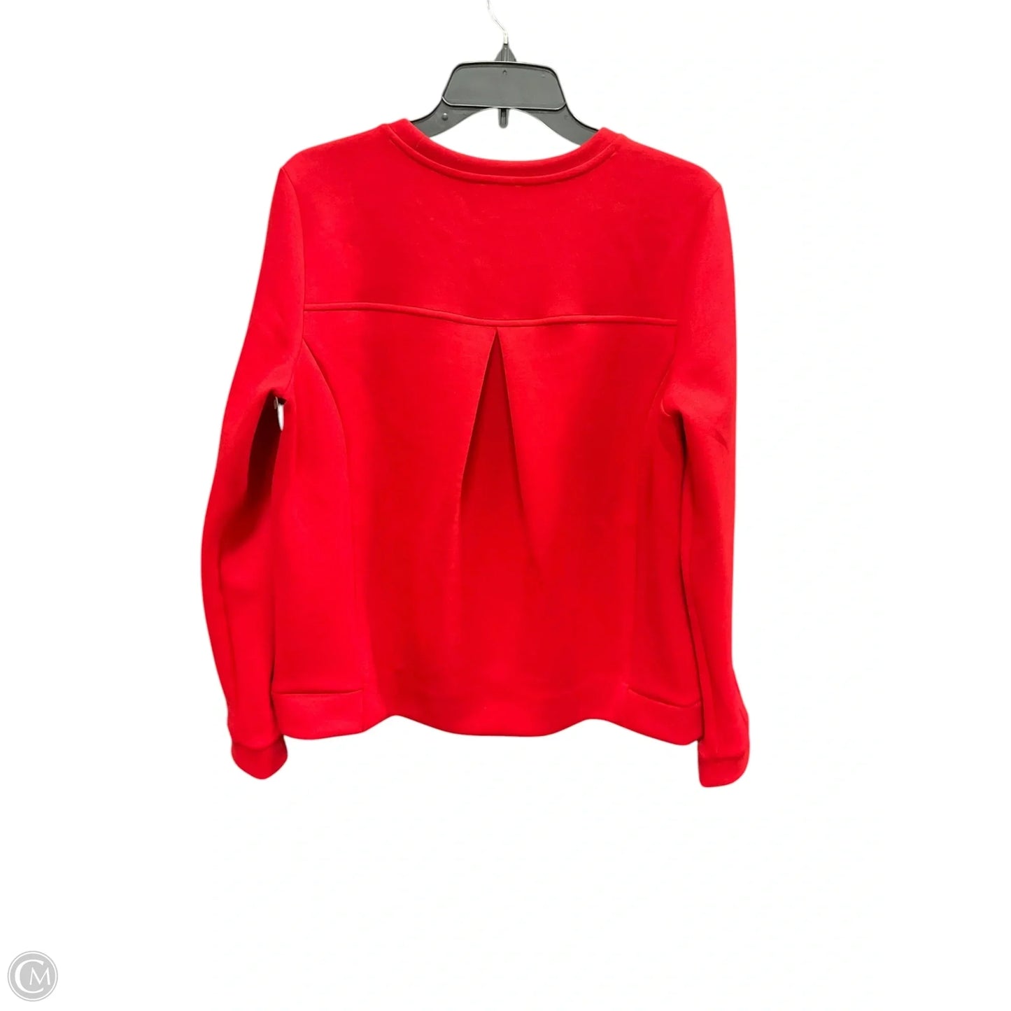 Top Long Sleeve By Talbots In Red, Size: M