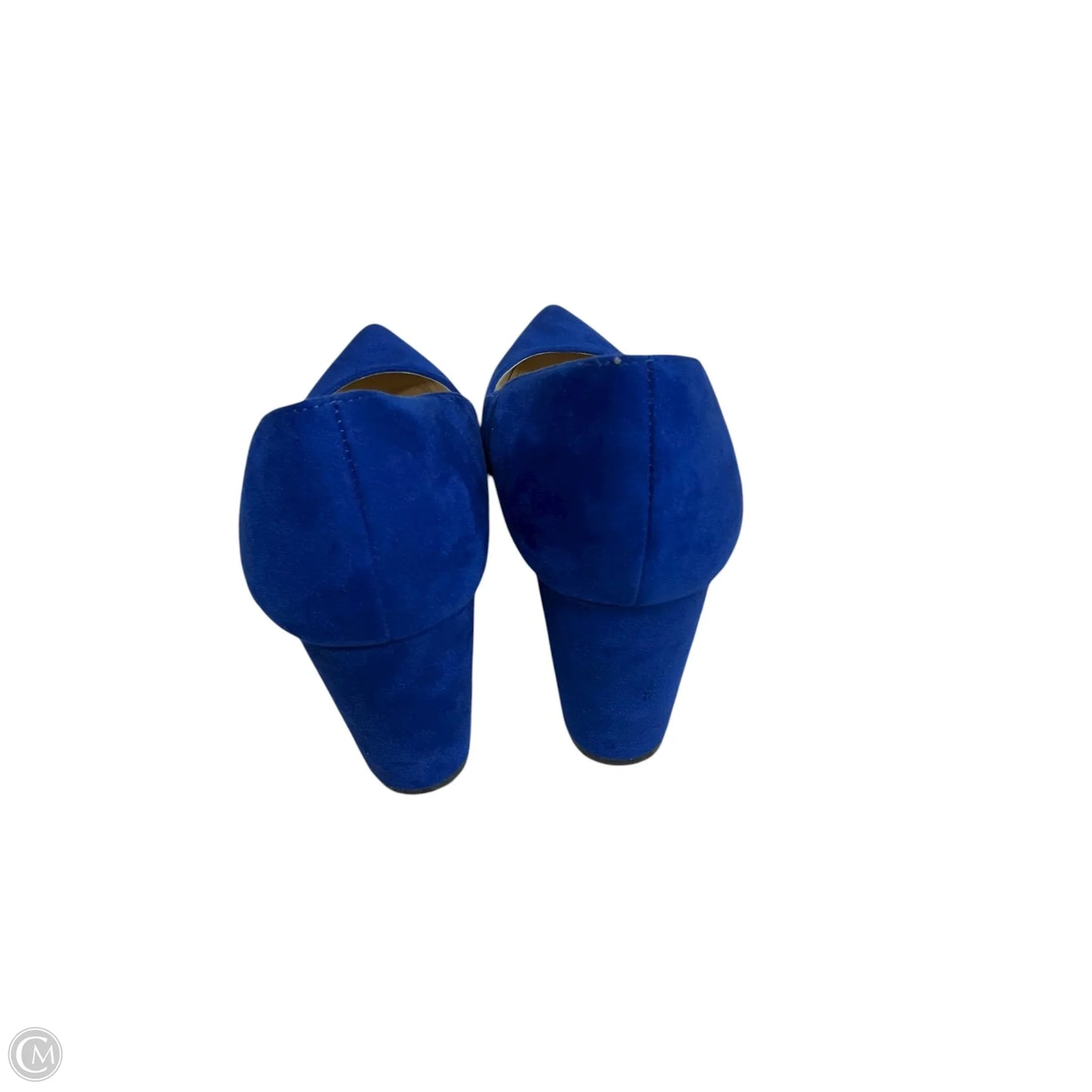 Shoes Heels Kitten By Nine West In Blue, Size: 8