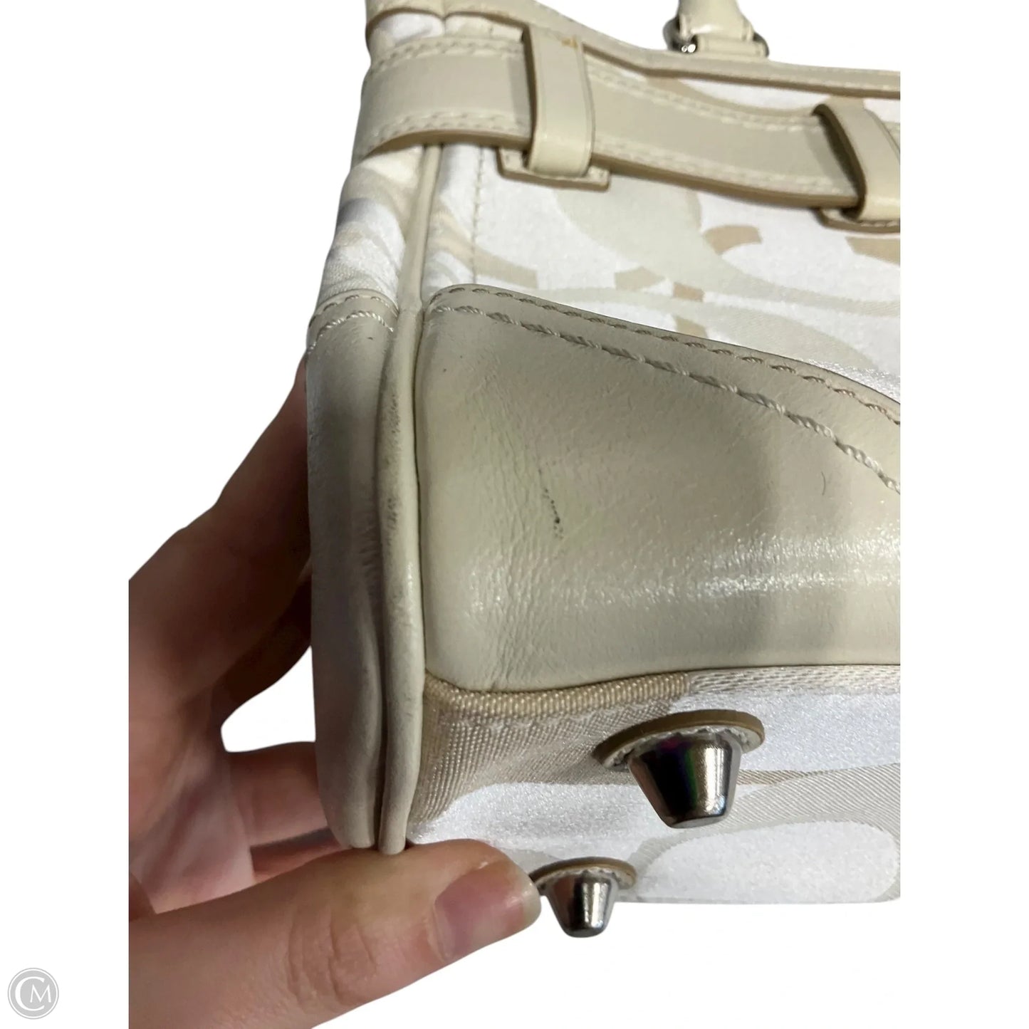 Handbag Designer By Coach, Size: Medium