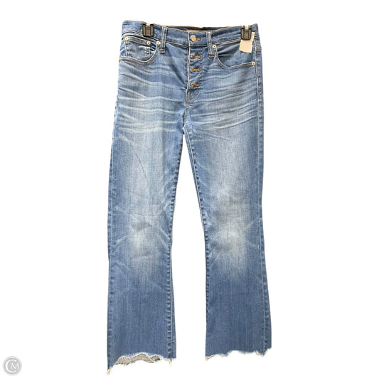 Jeans Boot Cut By Madewell In Blue Denim, Size: 2