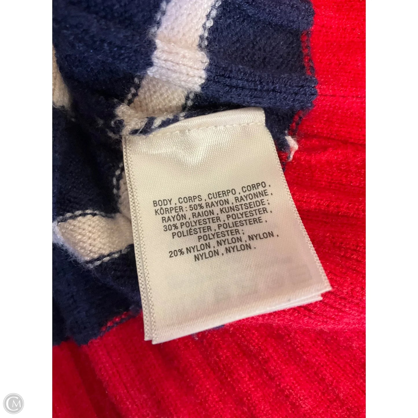 Sweater By Maeve In Striped Pattern, Size: S