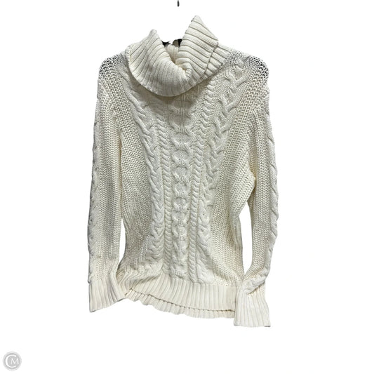 Sweater By Gap In Cream, Size: Xl