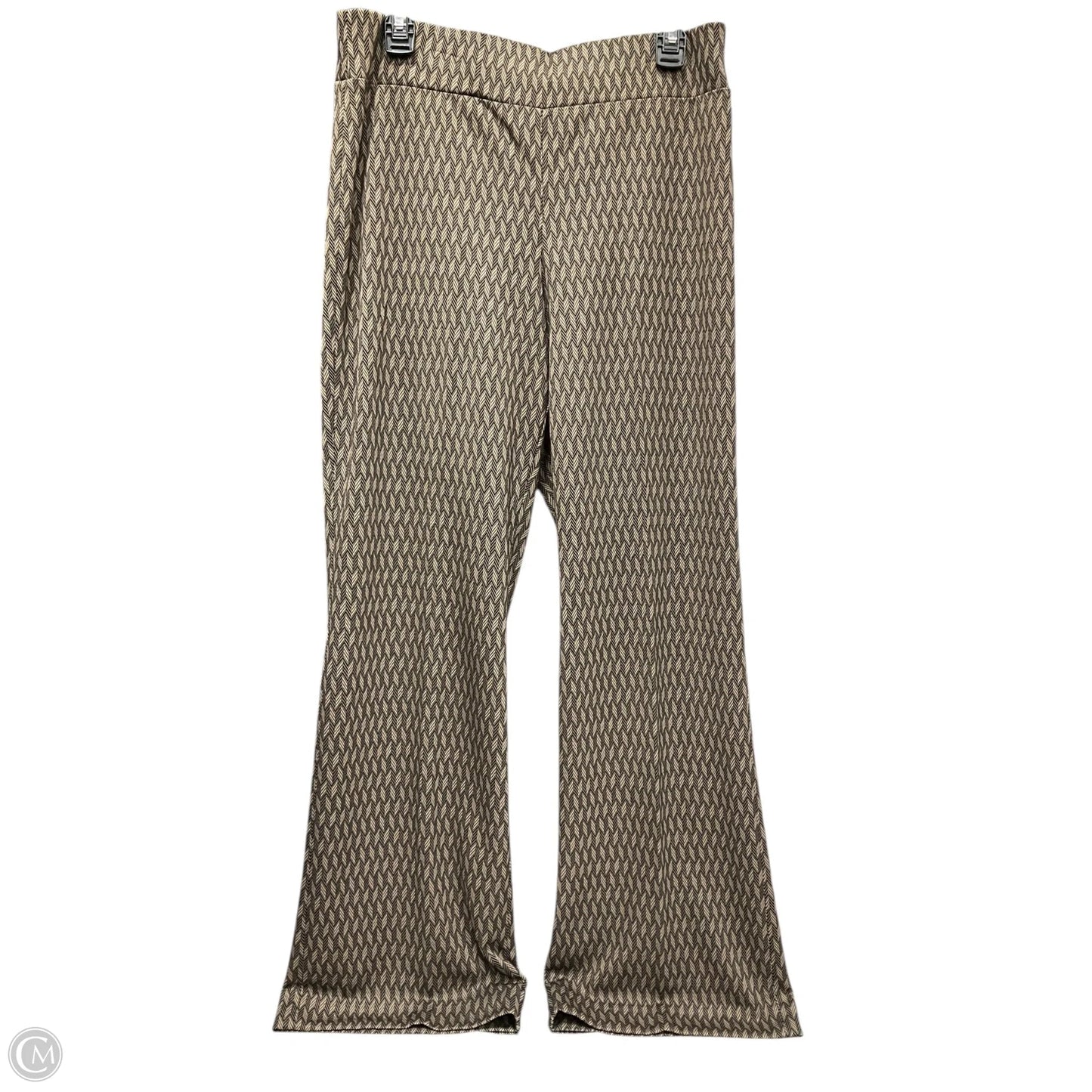 Pants Dress By Anne Klein In Black & Brown, Size: M