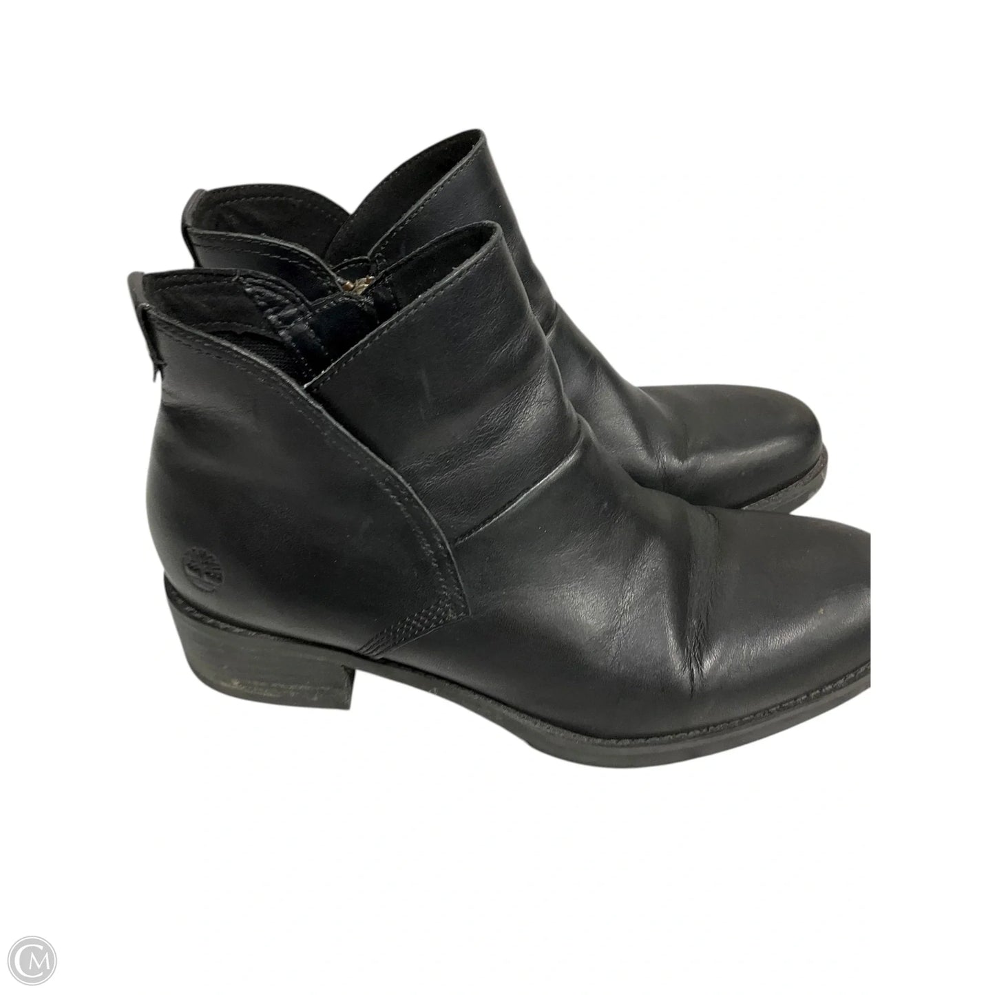 Boots Ankle Flats By Timberland In Black, Size: 8.5