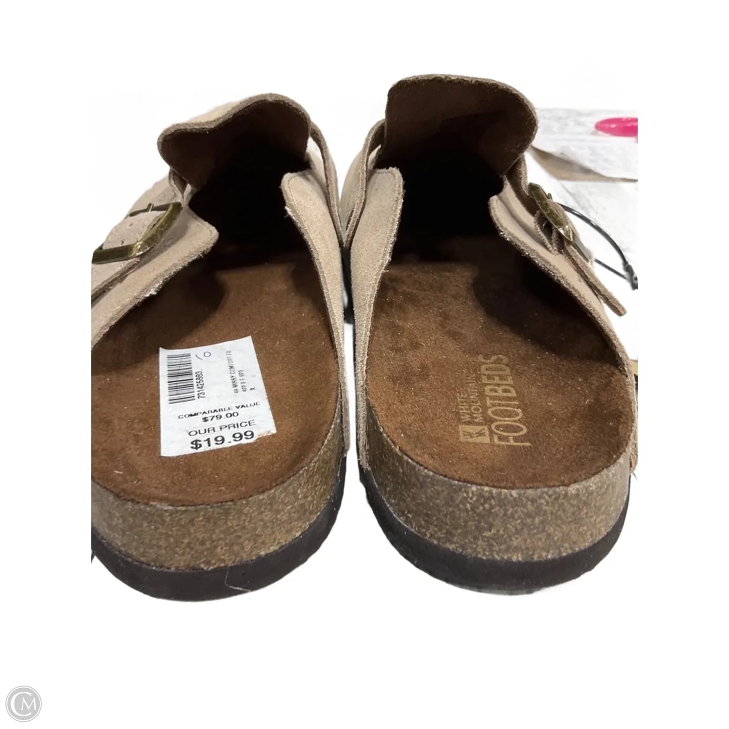 Shoes Flats By White Mountain In Grey, Size: 10