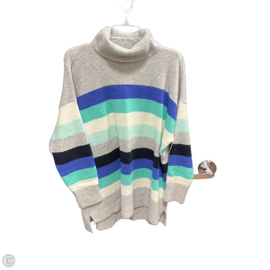 Sweater By Talbots In Striped Pattern, Size: 2x