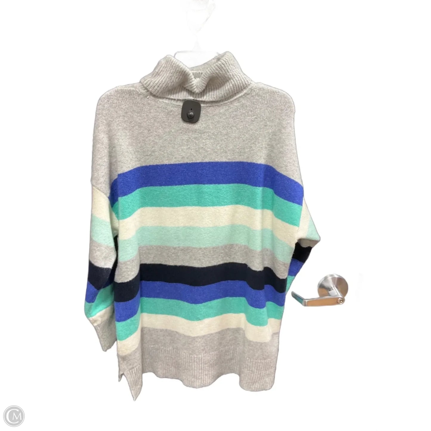 Sweater By Talbots In Striped Pattern, Size: 2x