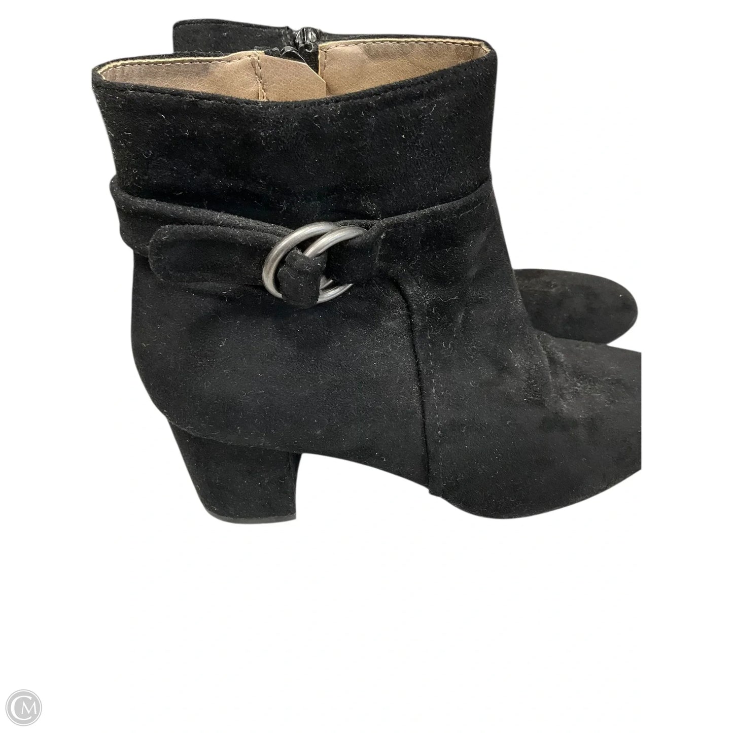 Boots Ankle Heels By White Mountain In Black, Size: 8.5