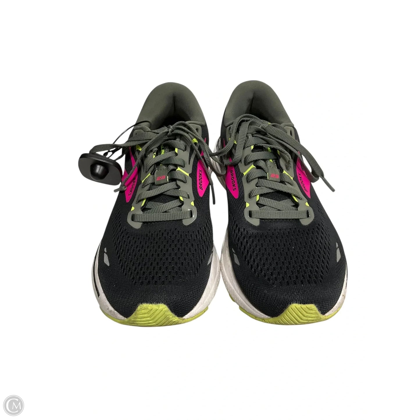 Shoes Athletic By Brooks In Black & Pink, Size: 9.5
