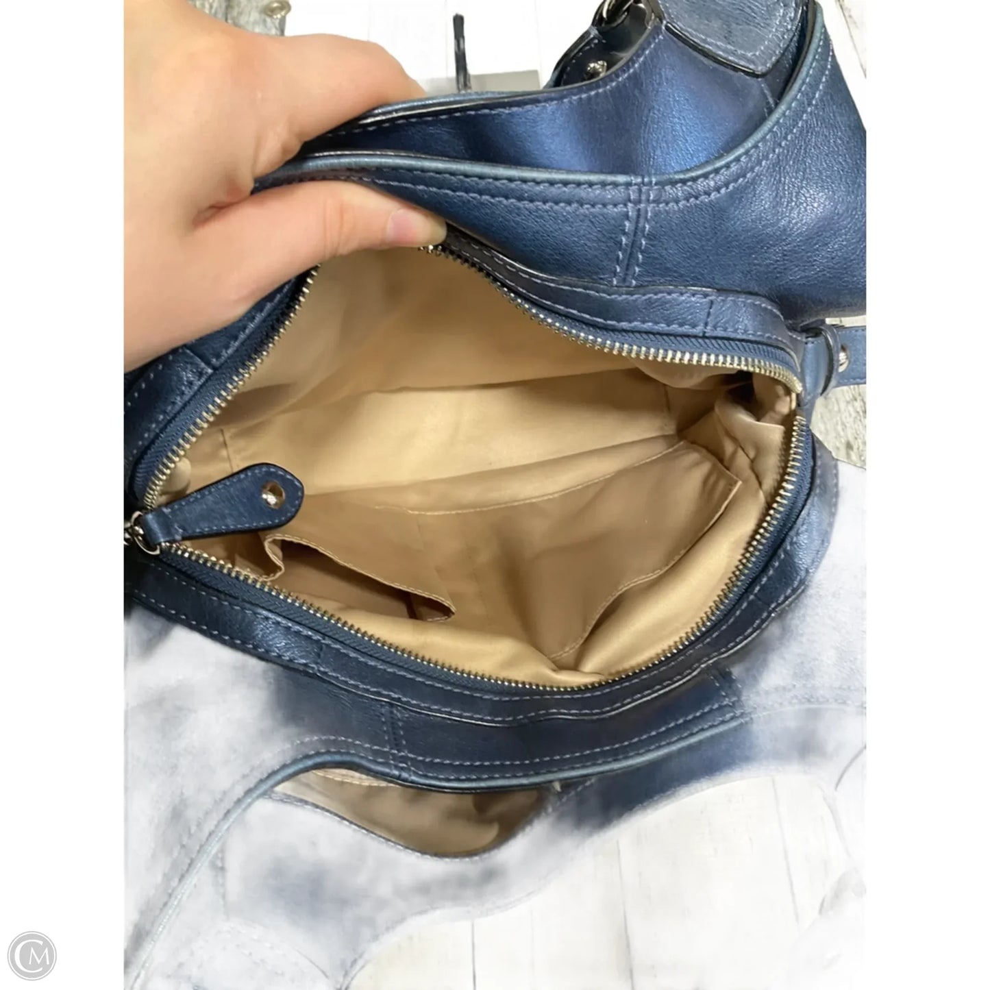 Handbag Designer By Coach, Size: Large