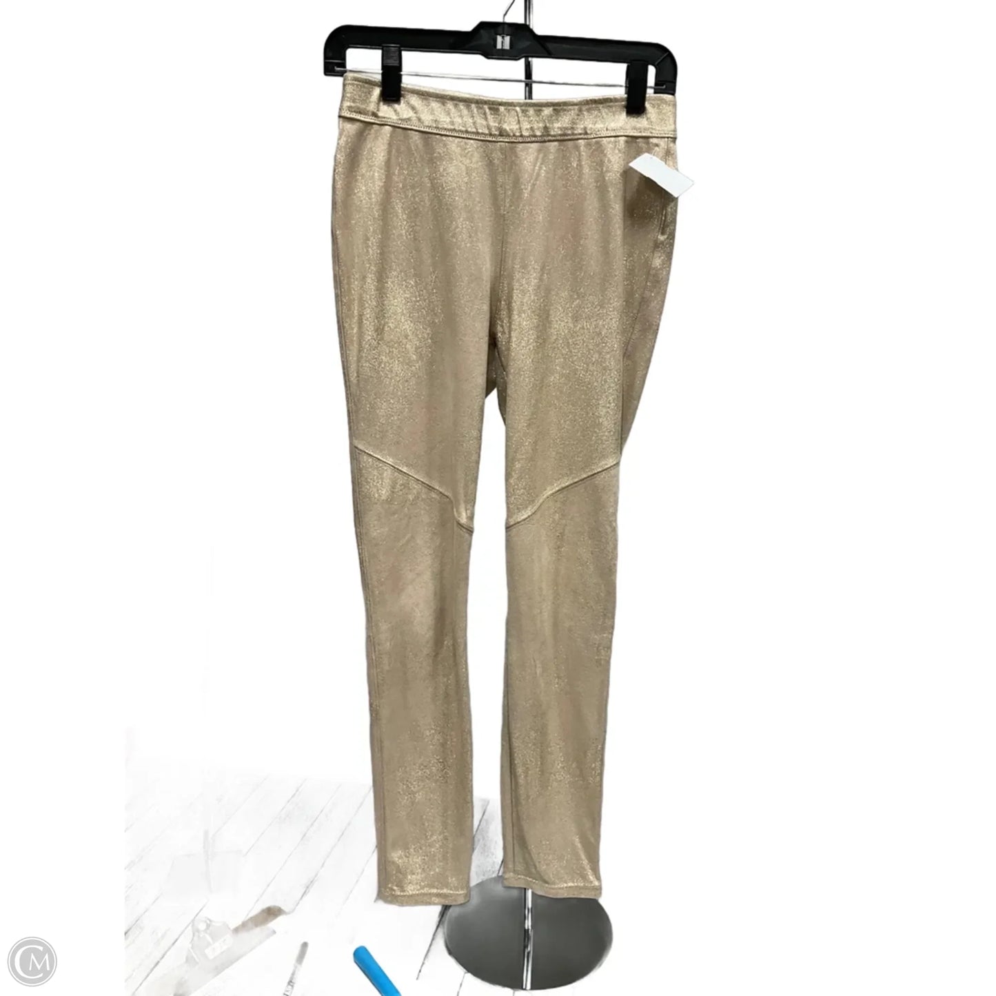 Athletic Leggings By Free People In Gold, Size: 2