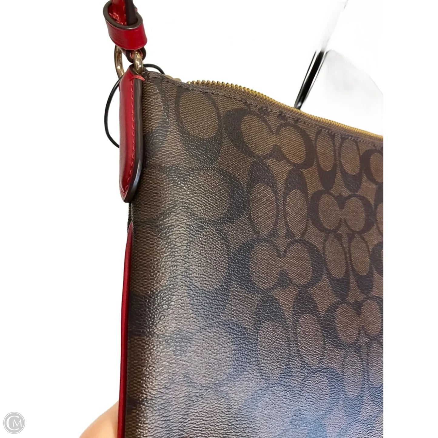 Crossbody Designer By Coach, Size: Large