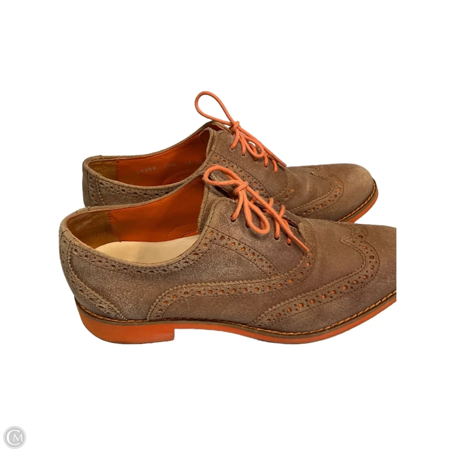 Shoes Sneakers By Cole-haan In Orange & Tan, Size: 7.5