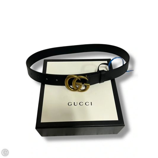 Belt Luxury Designer By Gucci, Size: Small