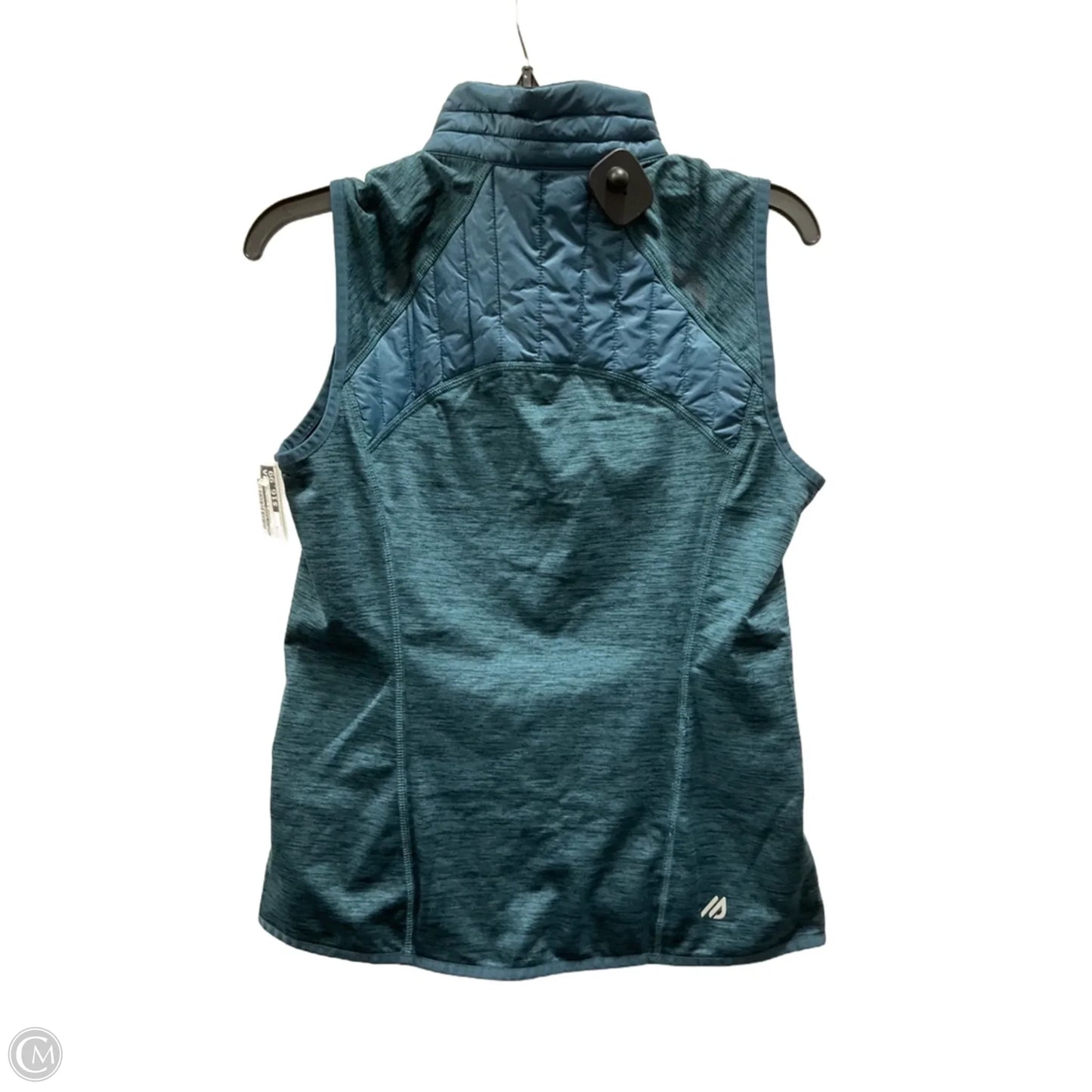 Vest Puffer & Quilted By Eddie Bauer In Blue, Size: S
