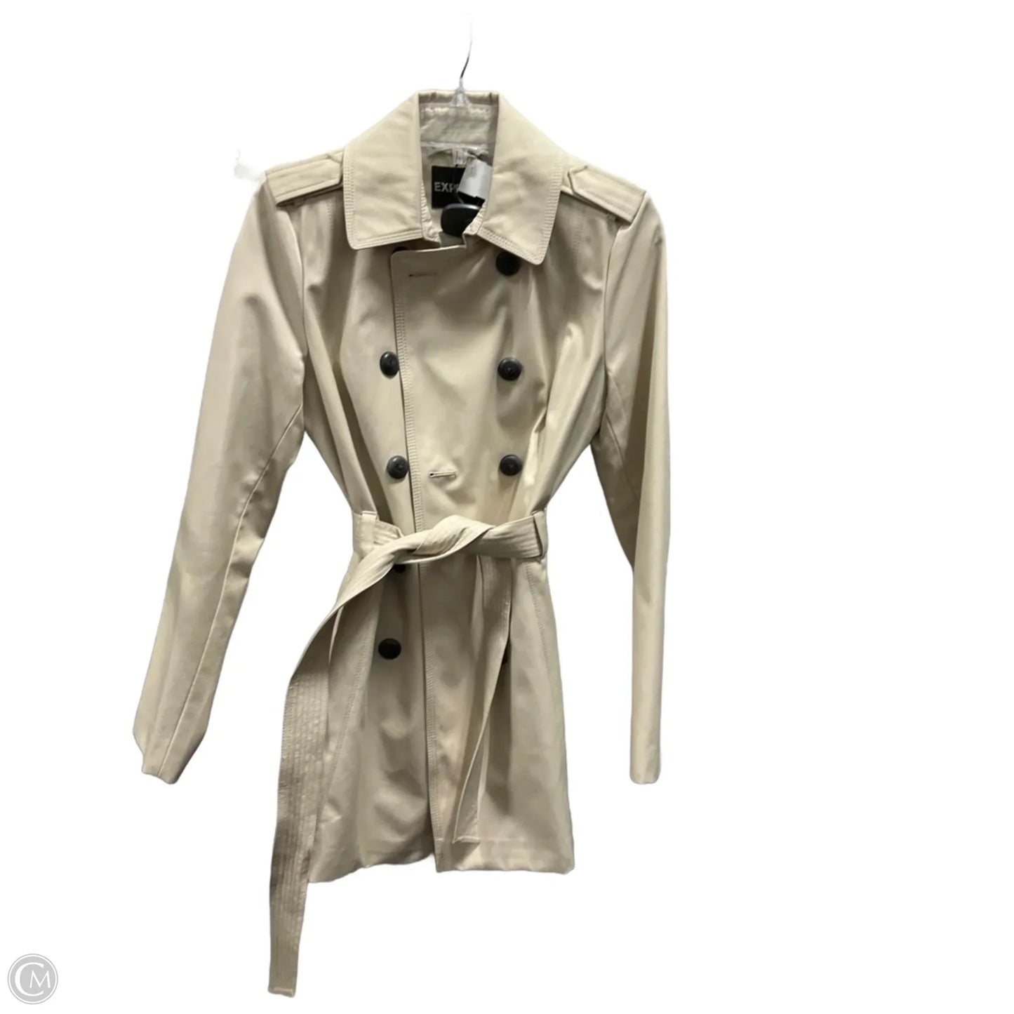 Jacket Utility By Express In Tan, Size: S