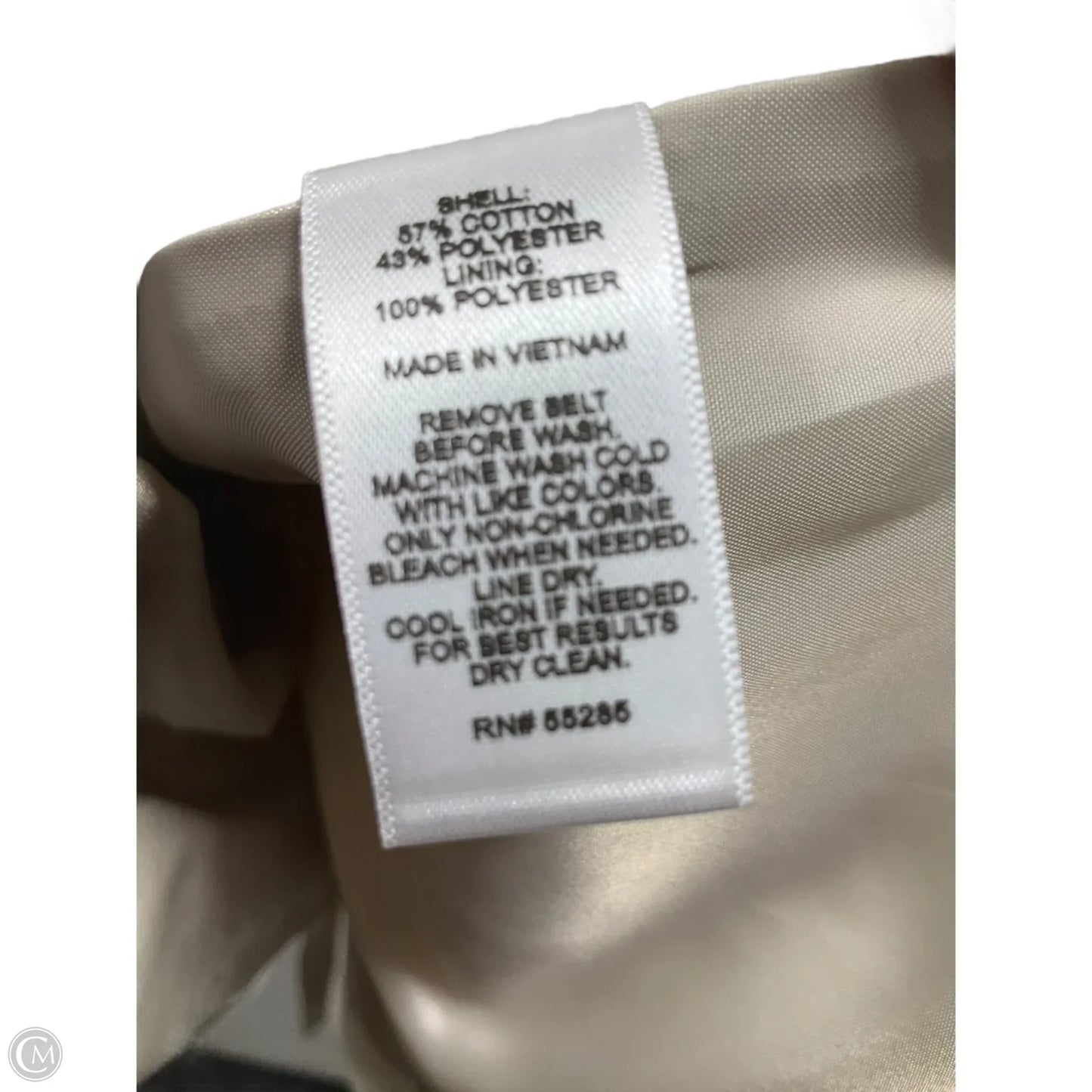 Jacket Utility By Express In Tan, Size: S