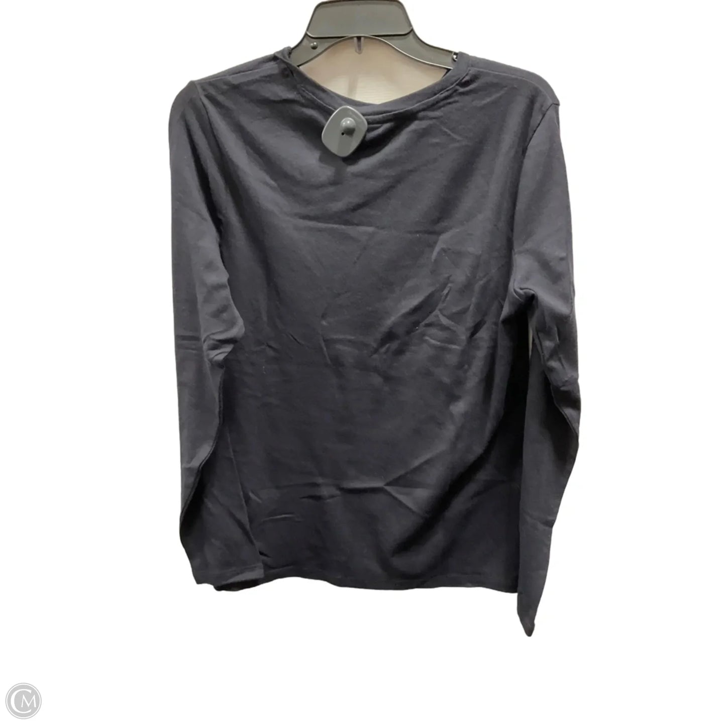 Top Long Sleeve Basic By Eddie Bauer In Black, Size: L