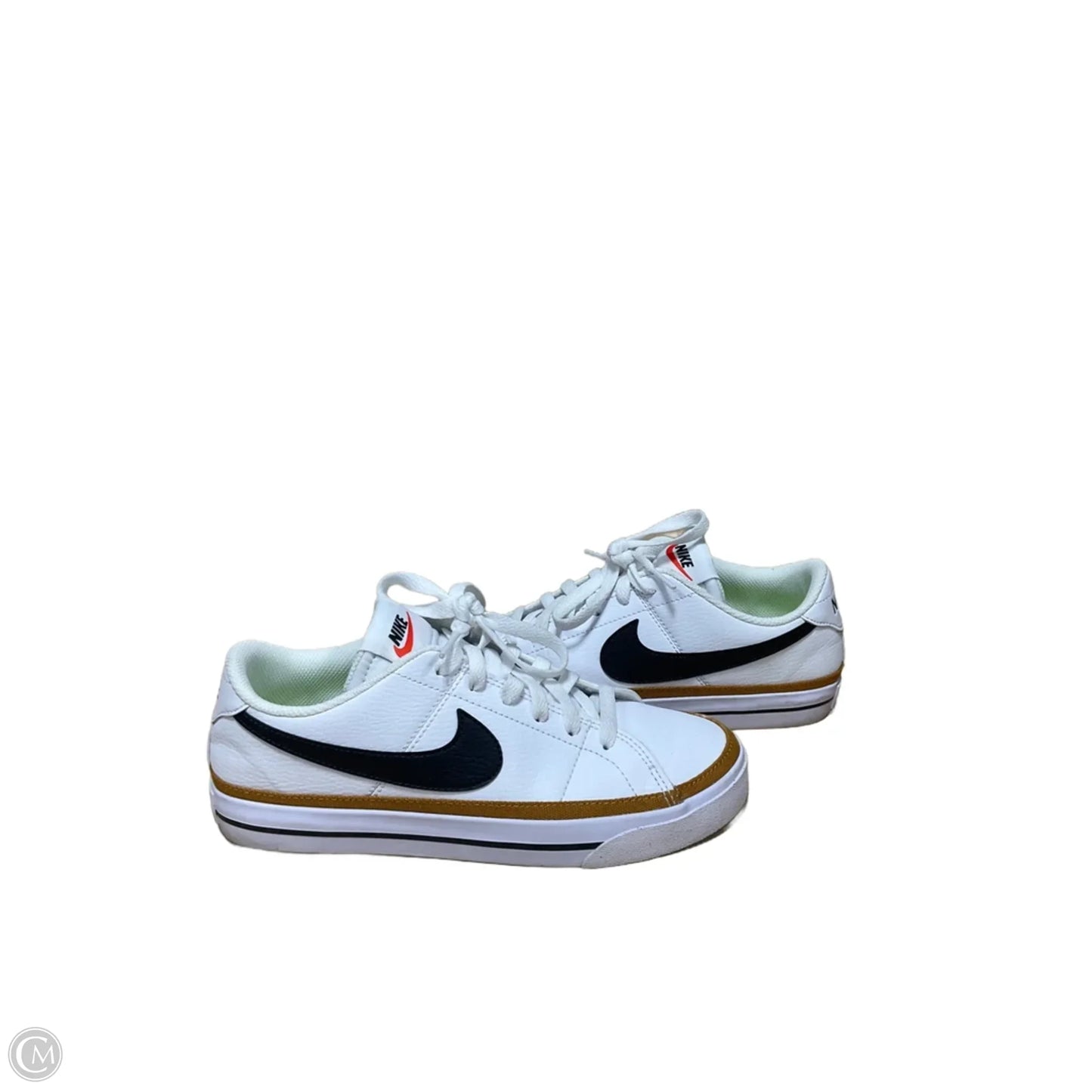 Shoes Athletic By Nike In White, Size: 7.5