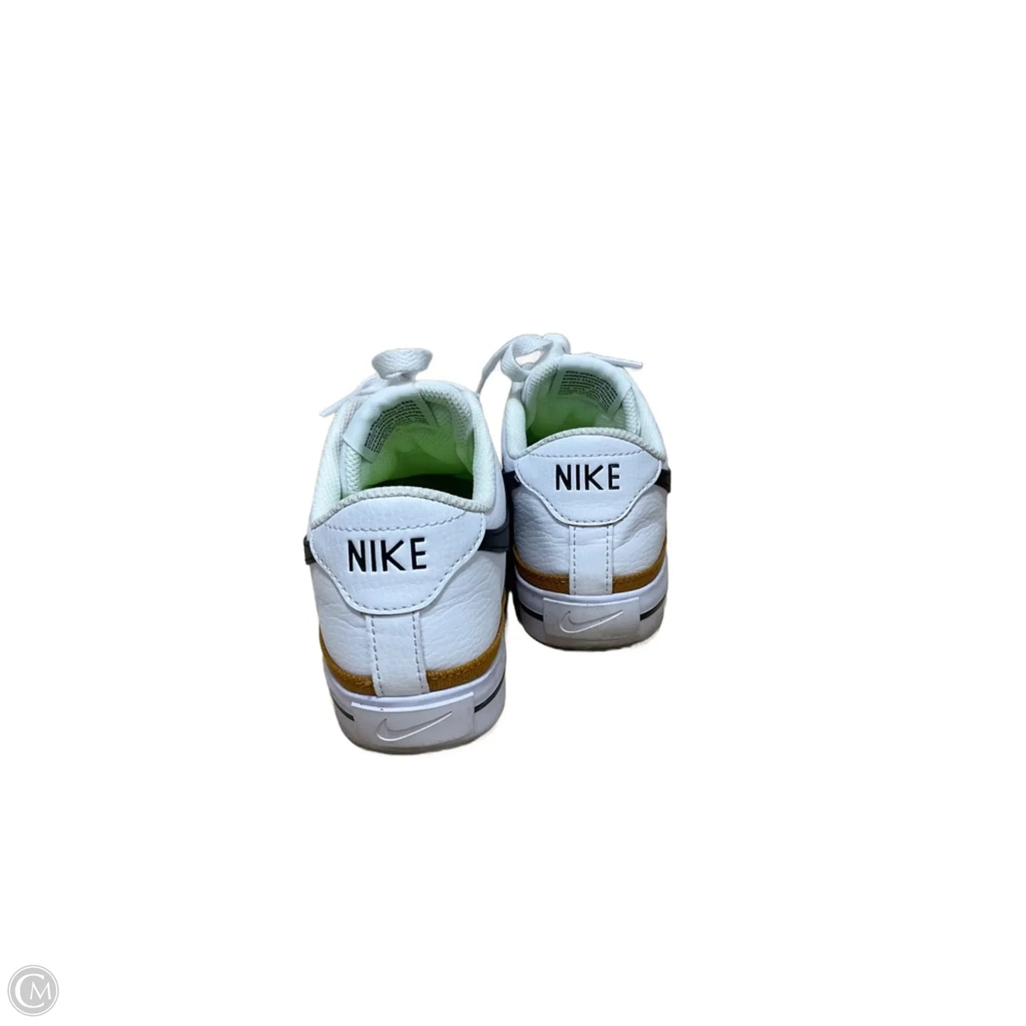 Shoes Athletic By Nike In White, Size: 7.5