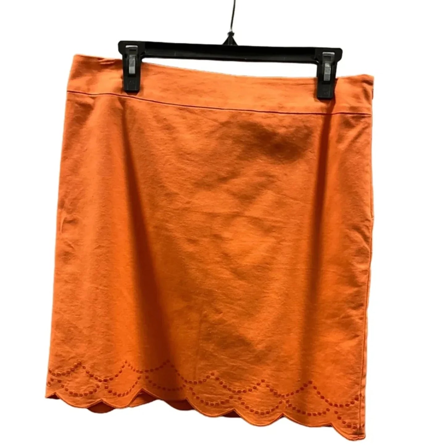 Skirt Mini & Short By Talbots In Orange, Size: 8