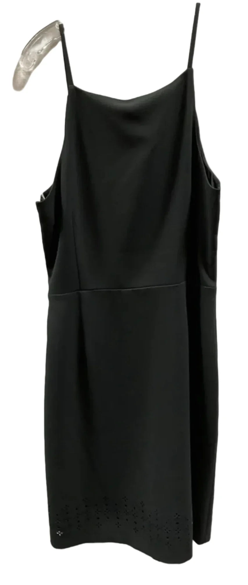 Dress Casual Midi By Banana Republic In Black, Size: L