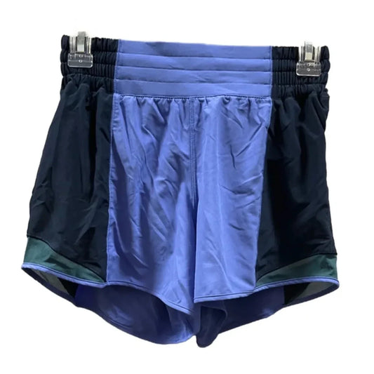 Athletic Shorts By Lululemon In Blue, Size: 4